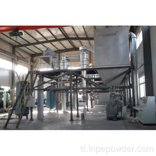 Pilot scale jet mill system